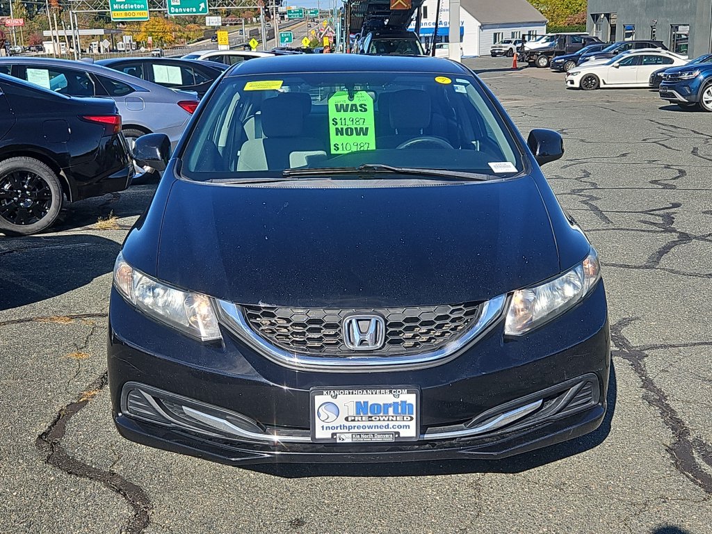 Used 2013 Honda Civic LX with VIN 2HGFB2F53DH594007 for sale in Danvers, MA