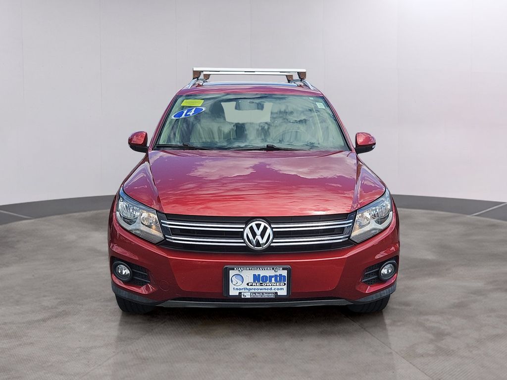 Used 2014 Volkswagen Tiguan SEL with VIN WVGBV3AX6EW089788 for sale in Danvers, MA