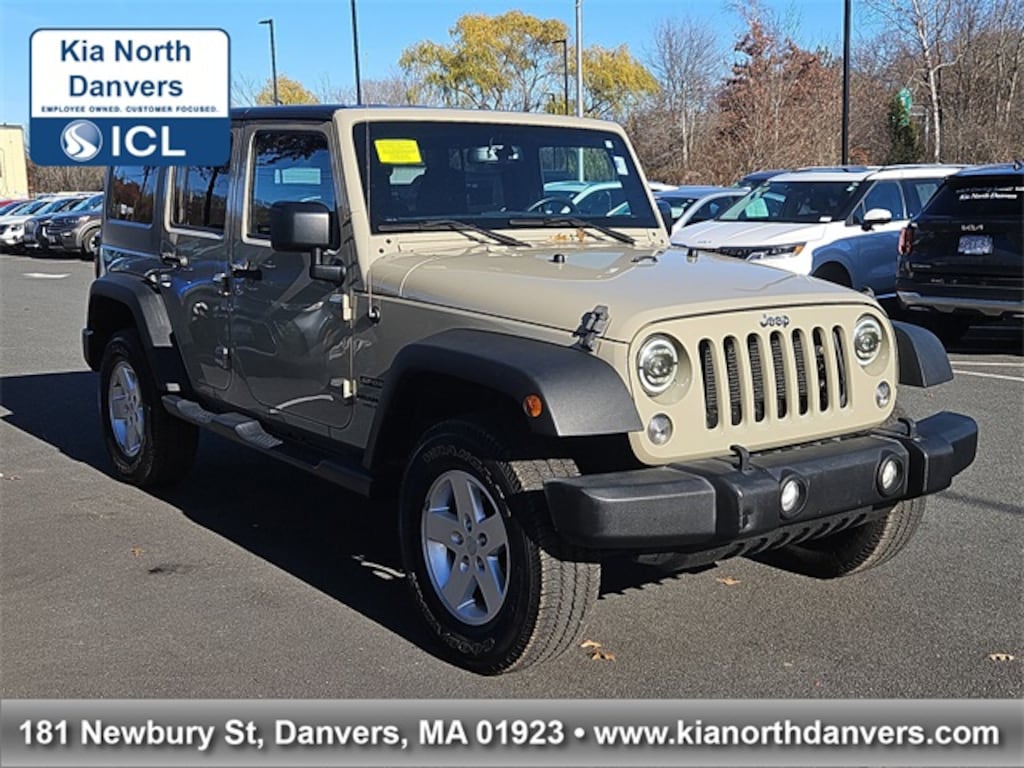 Used 2017 Jeep Wrangler JK Unlimited Sport 4x4 SUV