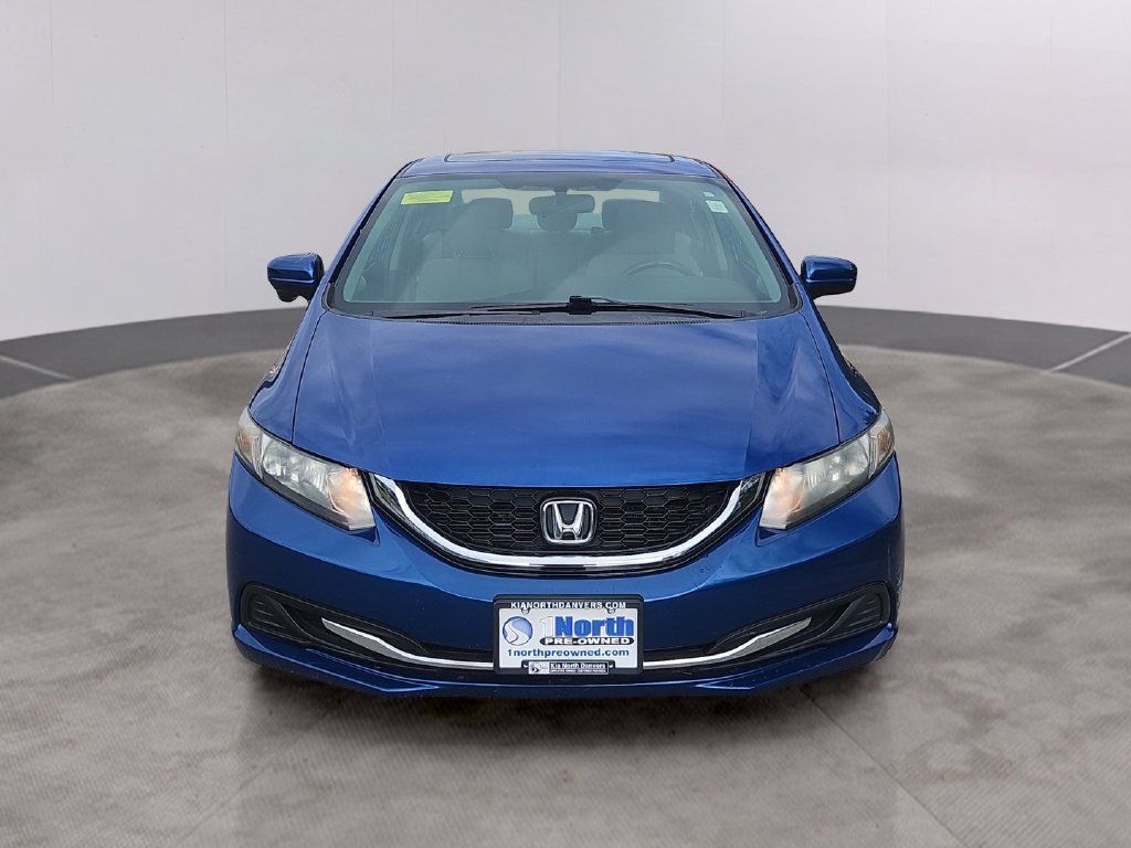 Used 2014 Honda Civic EX with VIN 19XFB2F88EE232566 for sale in Danvers, MA
