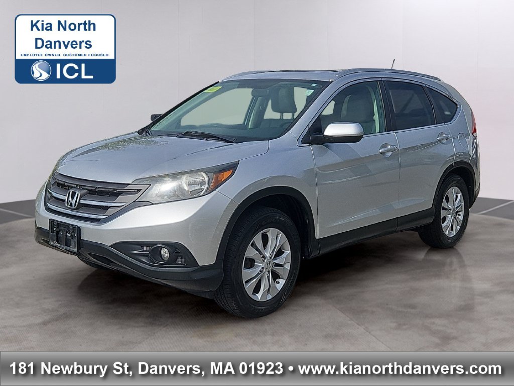 Used 2013 Honda CR-V EX-L with VIN 2HKRM4H78DH674555 for sale in Danvers, MA