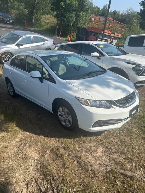 Used 2013 Honda Civic LX with VIN 19XFB2F57DE221773 for sale in Danvers, MA