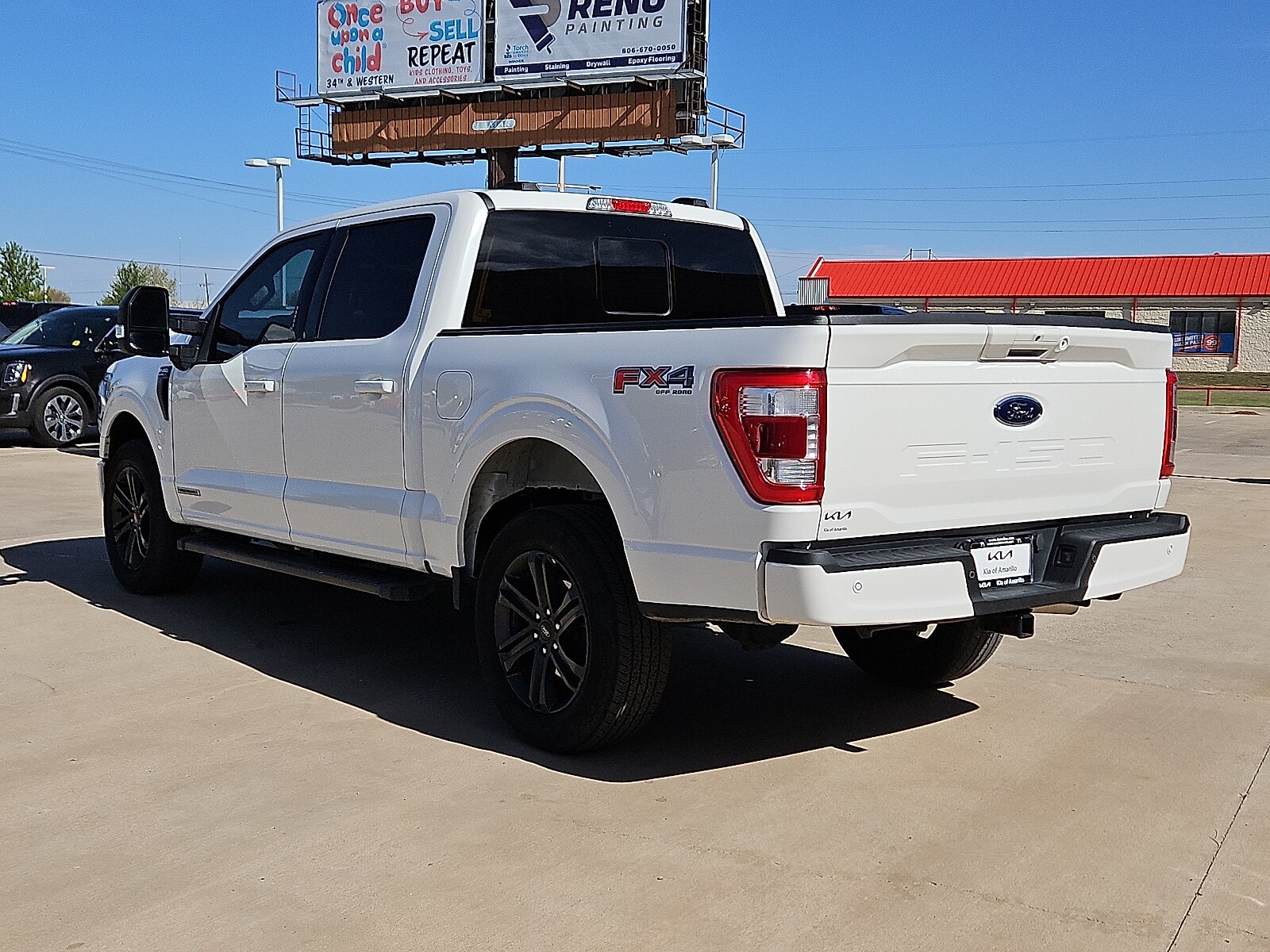 Used 2023 Ford F-150 Lariat with VIN 1FTFW1ED0PFC04542 for sale in Amarillo, TX