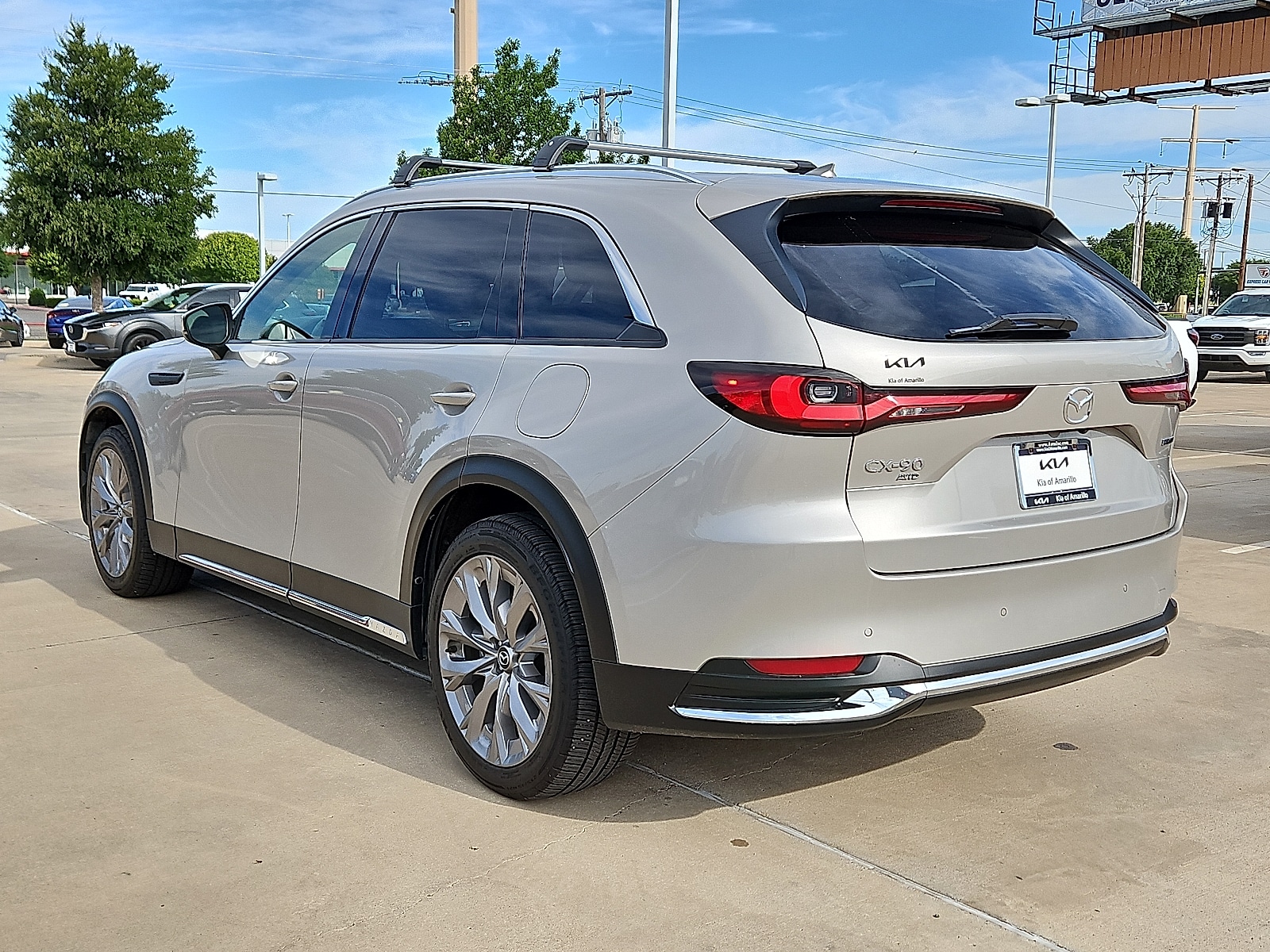 Used 2024 Mazda CX-90 Turbo Premium Package with VIN JM3KKDHD6R1127187 for sale in Amarillo, TX