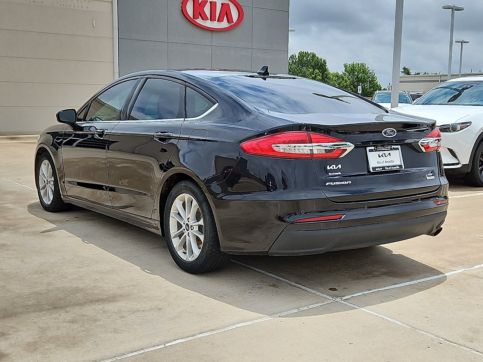 Used 2020 Ford Fusion SE with VIN 3FA6P0HD9LR256354 for sale in Amarillo, TX