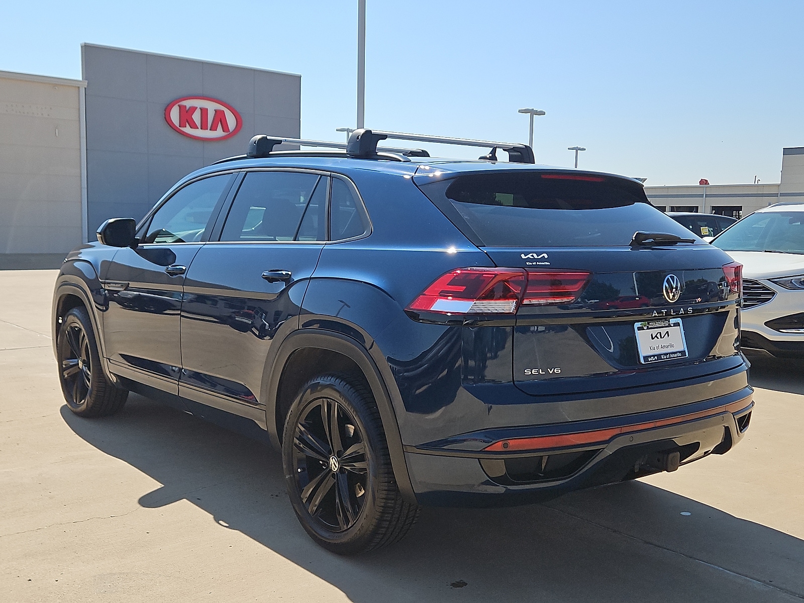 Used 2023 Volkswagen Atlas Cross Sport SEL R-Line Black with VIN 1V2SE2CA6PC220499 for sale in Amarillo, TX