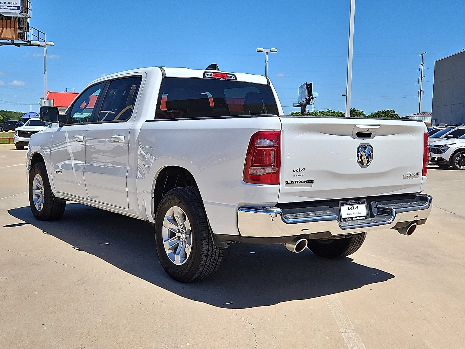 Used 2024 RAM Ram 1500 Pickup Laramie with VIN 1C6SRFJT0RN114050 for sale in Amarillo, TX