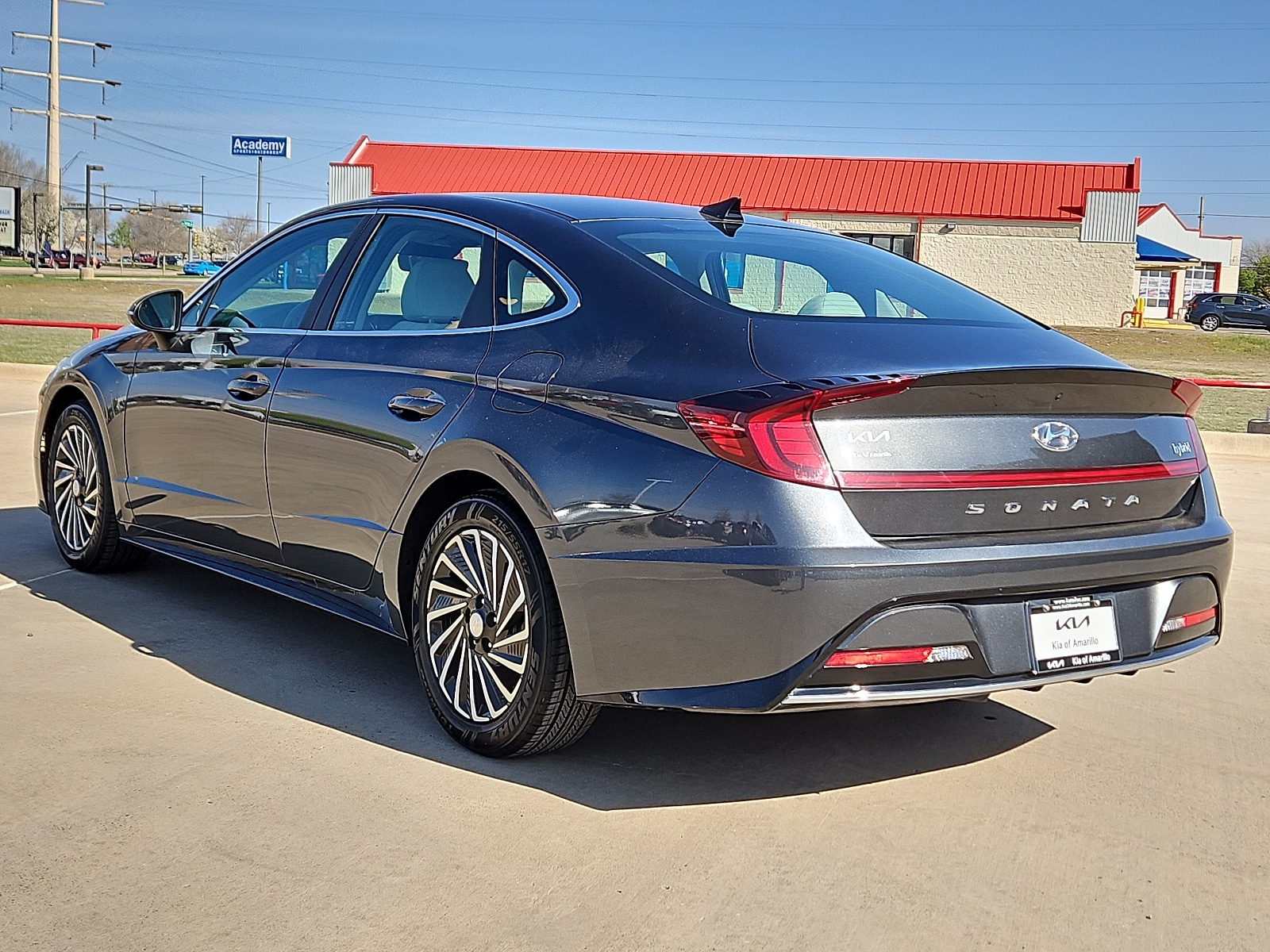 Used 2023 Hyundai Sonata Hybrid SEL with VIN KMHL34JJ9PA070678 for sale in Amarillo, TX