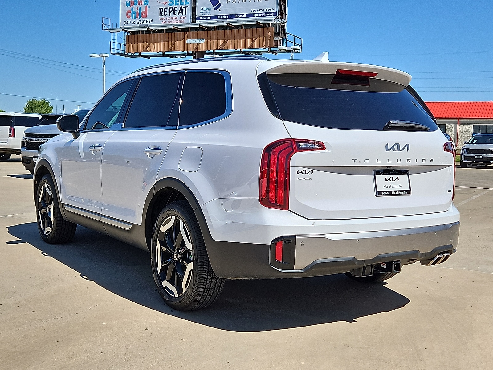 Used 2025 Kia Telluride S with VIN 5XYP6DGC7SG601861 for sale in Amarillo, TX