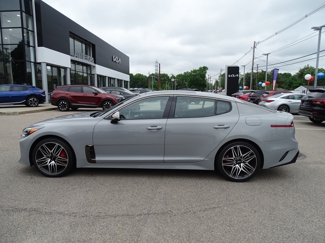 Used 2022 Kia Stinger GT1 with VIN KNAE45LC3N6099489 for sale in Attleboro, MA