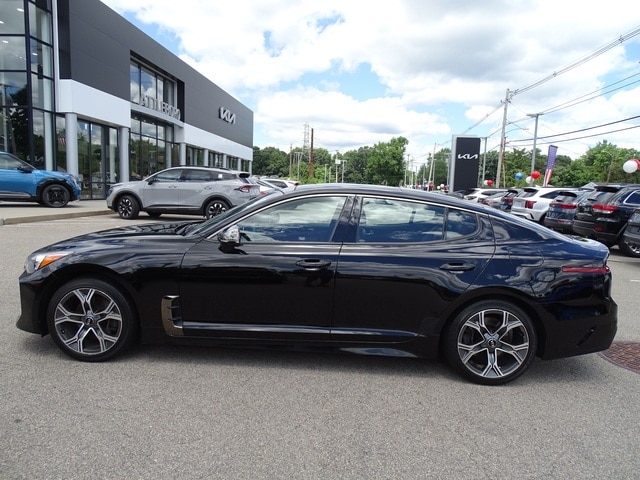 Used 2021 Kia Stinger GT-Line with VIN KNAE15LA3M6087932 for sale in Attleboro, MA