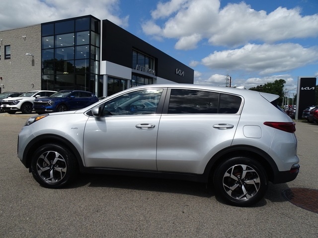 Used 2021 Kia Sportage LX with VIN KNDPMCAC8M7904284 for sale in Attleboro, MA