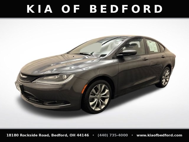 Used 2015 Chrysler 200 S with VIN 1C3CCCBG3FN644110 for sale in Bedford, OH