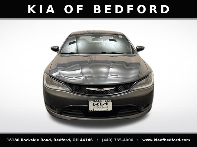 Used 2015 Chrysler 200 S with VIN 1C3CCCBG3FN644110 for sale in Bedford, OH
