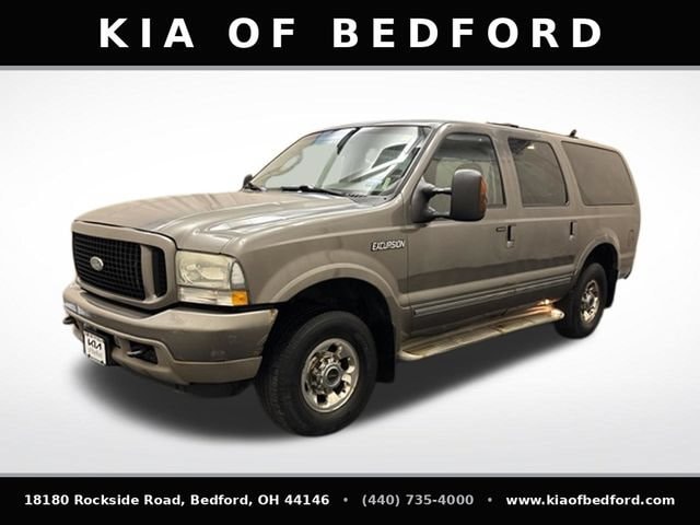 Used 2004 Ford Excursion Limited with VIN 1FMNU43S24EE06607 for sale in Bedford, OH