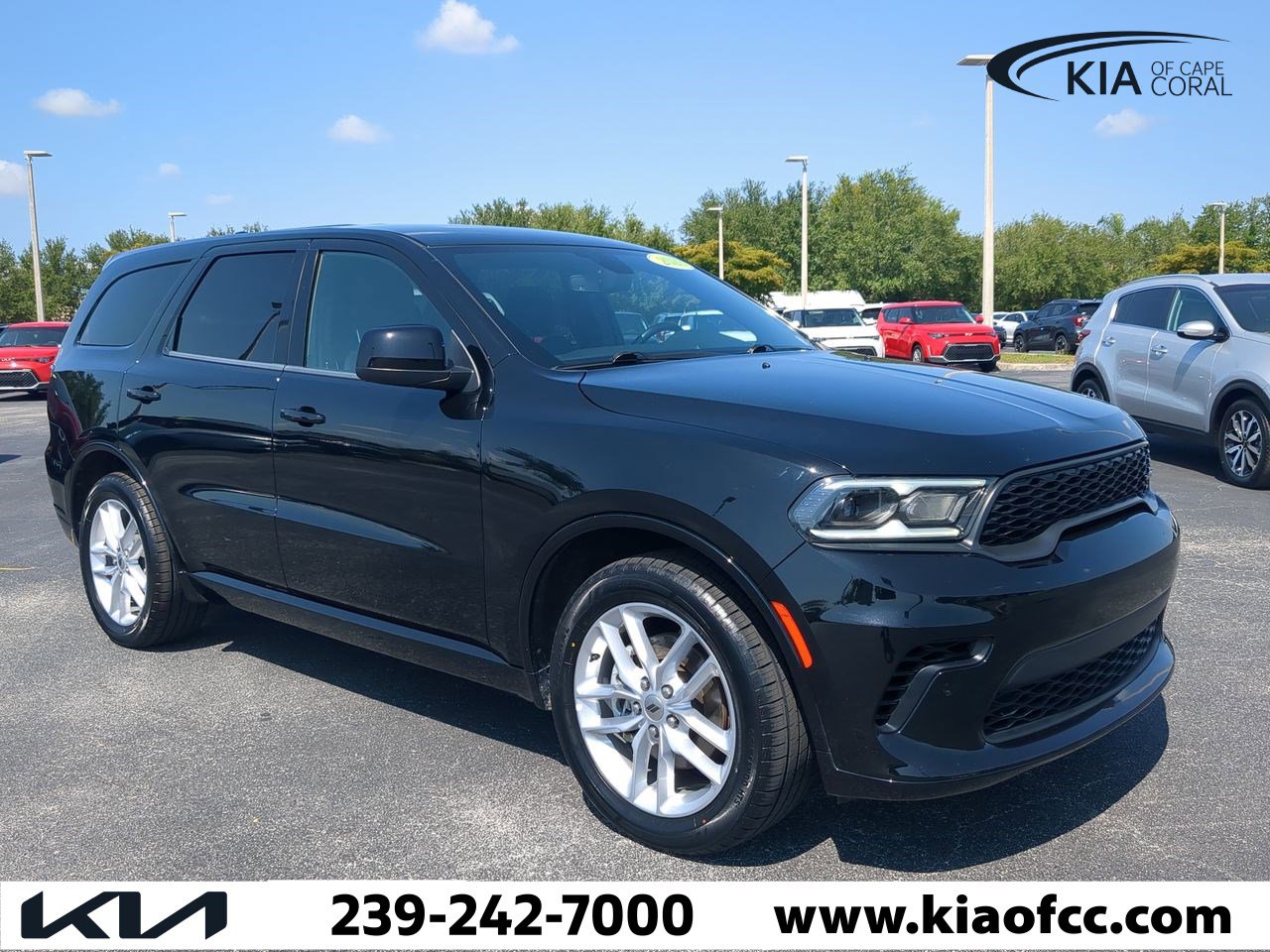 Used 2023 Dodge Durango GT with VIN 1C4RDHDG2PC682048 for sale in Cape Coral, FL