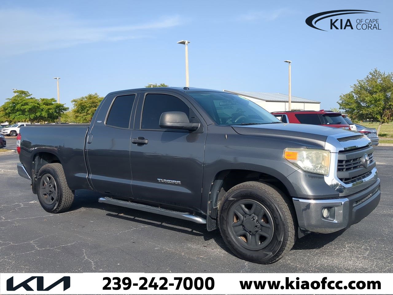 Used 2014 Toyota Tundra SR5 with VIN 5TFRY5F12EX161624 for sale in Cape Coral, FL