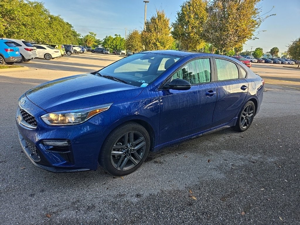 Certified 2021 Kia Forte GT-Line with VIN 3KPF34AD1ME397144 for sale in Cape Coral, FL