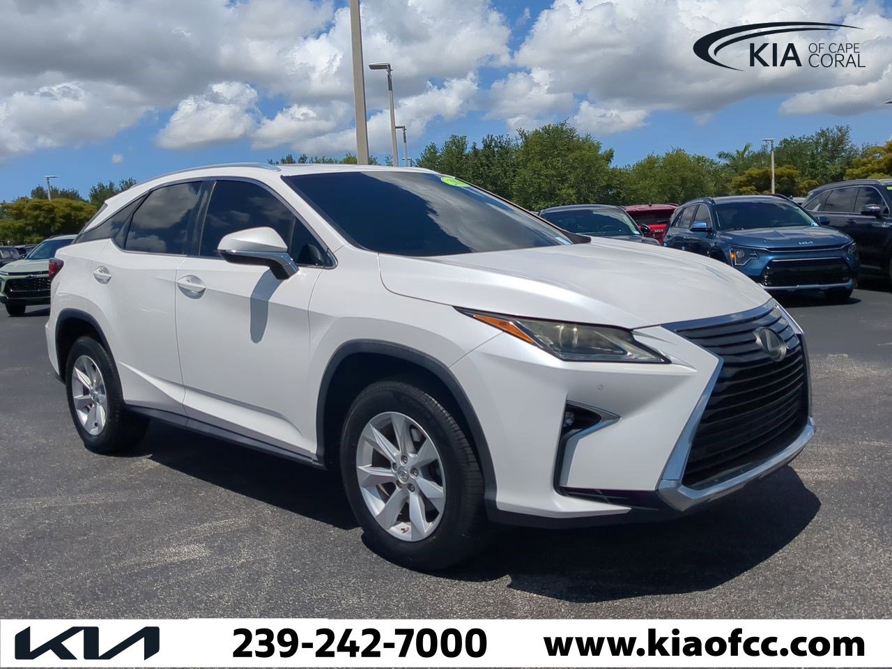Used 2016 Lexus RX 350 with VIN 2T2ZZMCA1GC017460 for sale in Cape Coral, FL