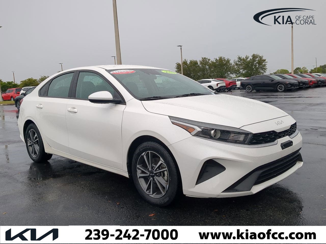 Certified 2023 Kia Forte LXS with VIN 3KPF24AD6PE604084 for sale in Cape Coral, FL