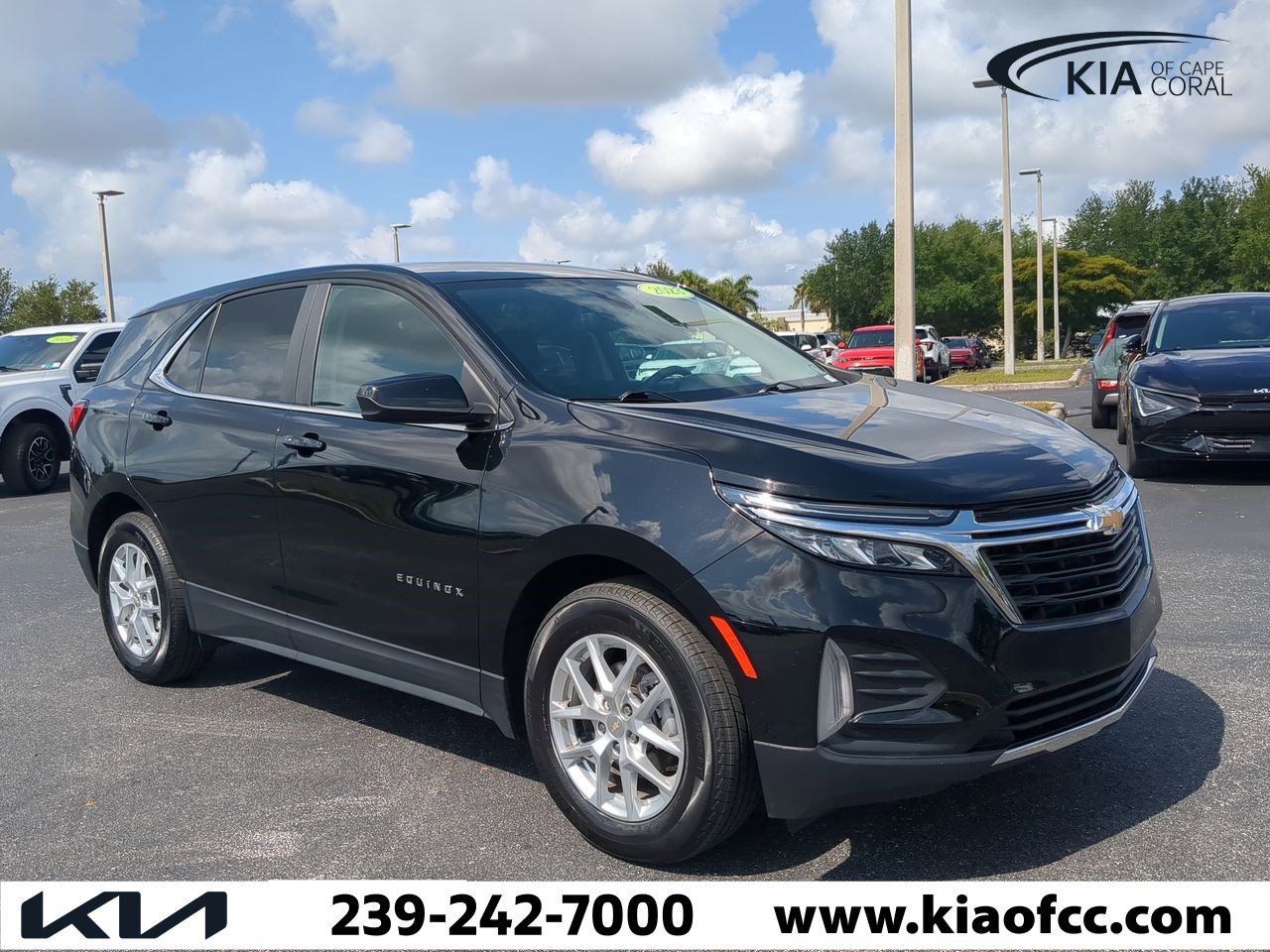 Used 2023 Chevrolet Equinox LT with VIN 3GNAXKEG4PL187507 for sale in Cape Coral, FL