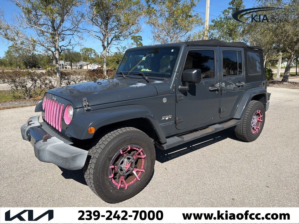 Used 2017 Jeep Wrangler JK Unlimited Sahara 4x4 SUV