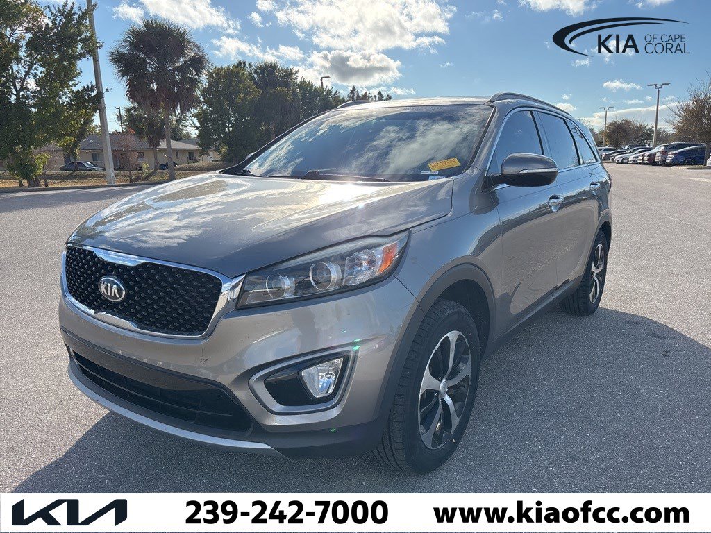Used 2016 Kia Sorento EX with VIN 5XYPH4A52GG008694 for sale in Cape Coral, FL