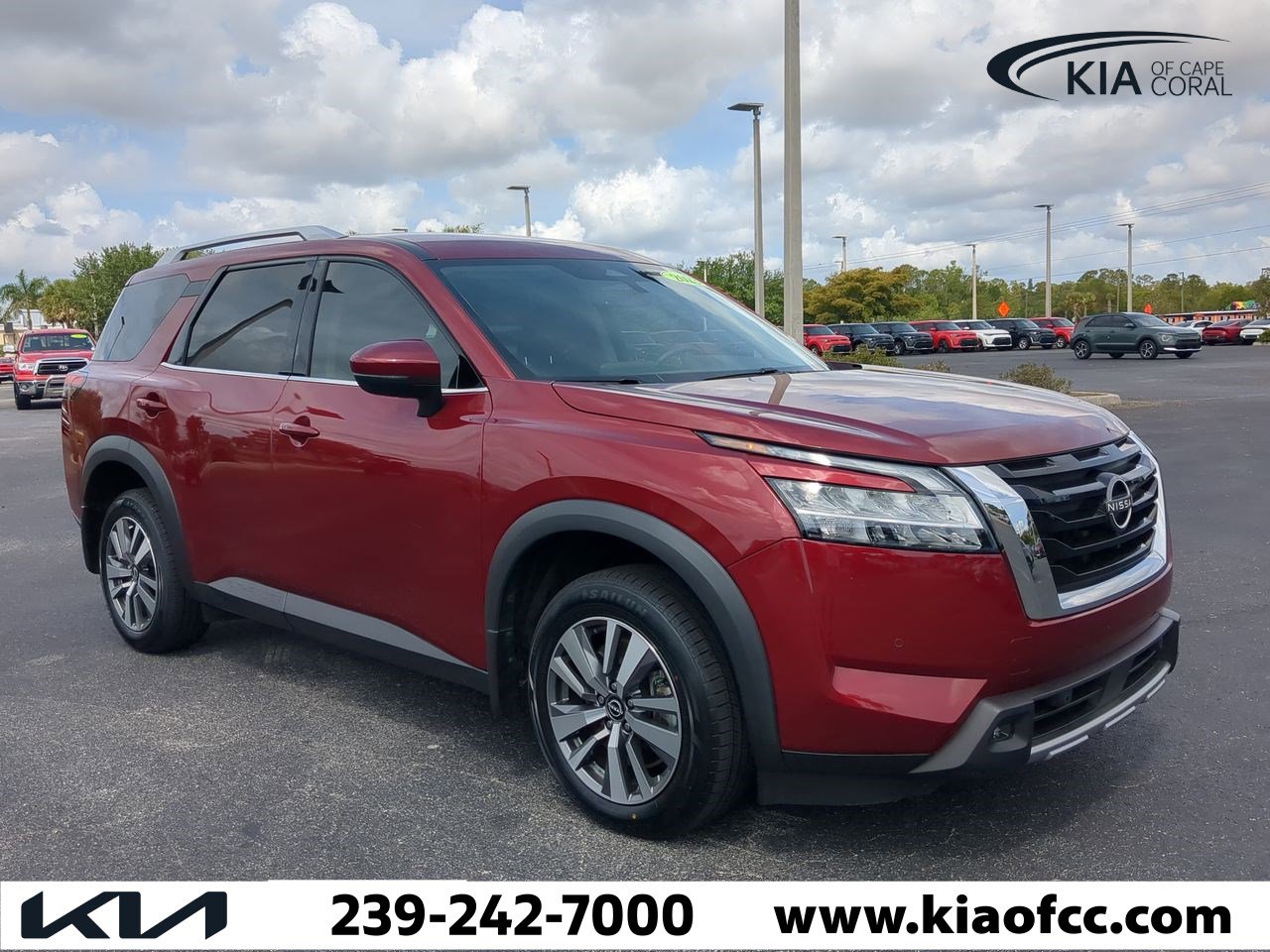 Used 2023 Nissan Pathfinder SL with VIN 5N1DR3CC7PC207679 for sale in Cape Coral, FL