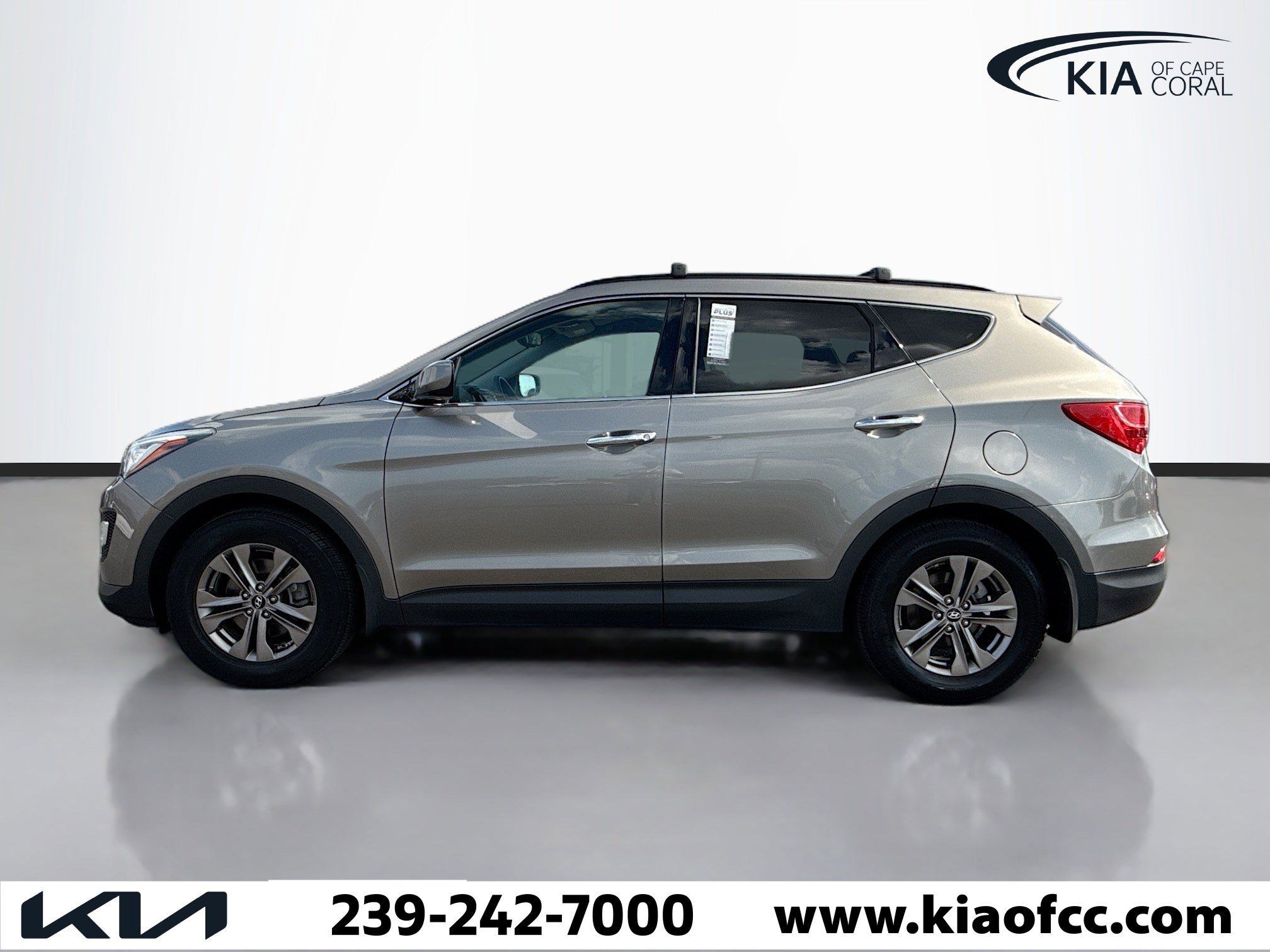 Used 2015 Hyundai Santa Fe Sport with VIN 5XYZU3LB1FG237884 for sale in Cape Coral, FL