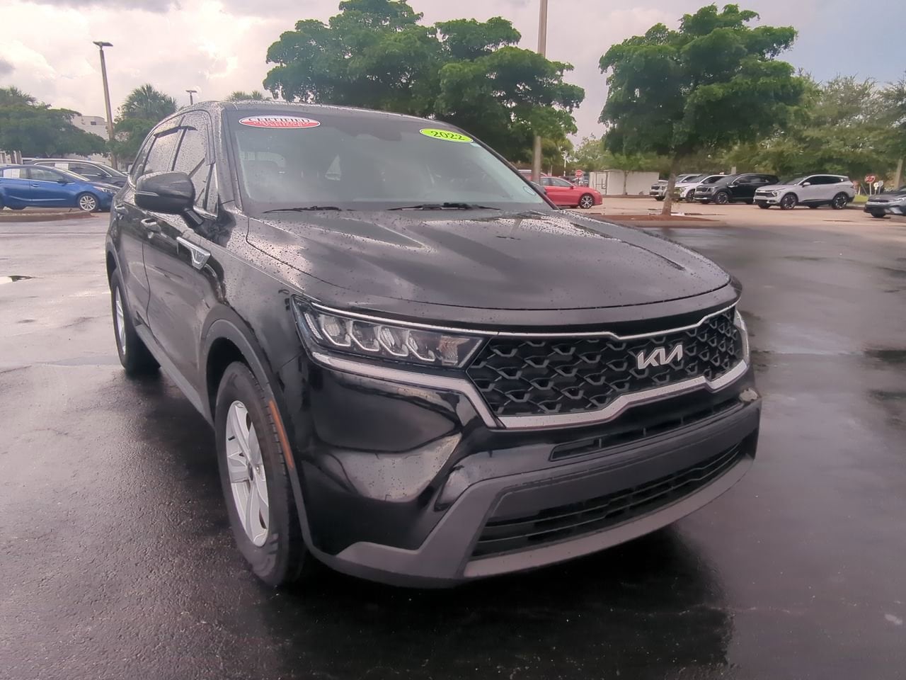 Certified 2022 Kia Sorento LX with VIN 5XYRG4LC9NG133504 for sale in Cape Coral, FL