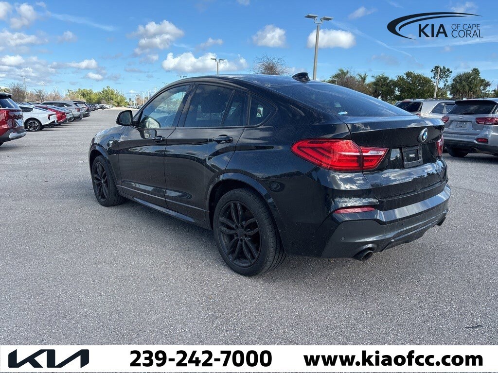 Used 2017 BMW X4 M40i Sports Activity Coupe