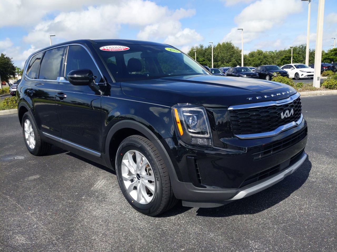 Certified 2022 Kia Telluride LX with VIN 5XYP2DHCXNG294233 for sale in Cape Coral, FL