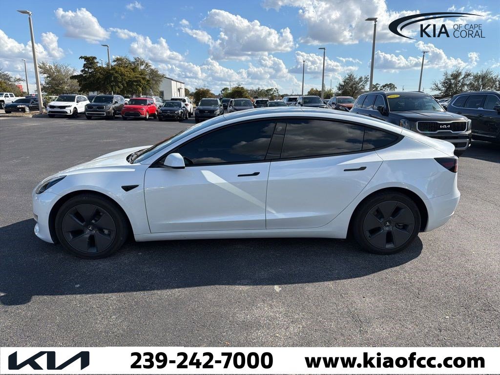 Used 2022 Tesla Model 3 Long Range with VIN 5YJ3E1EB9NF354929 for sale in Cape Coral, FL