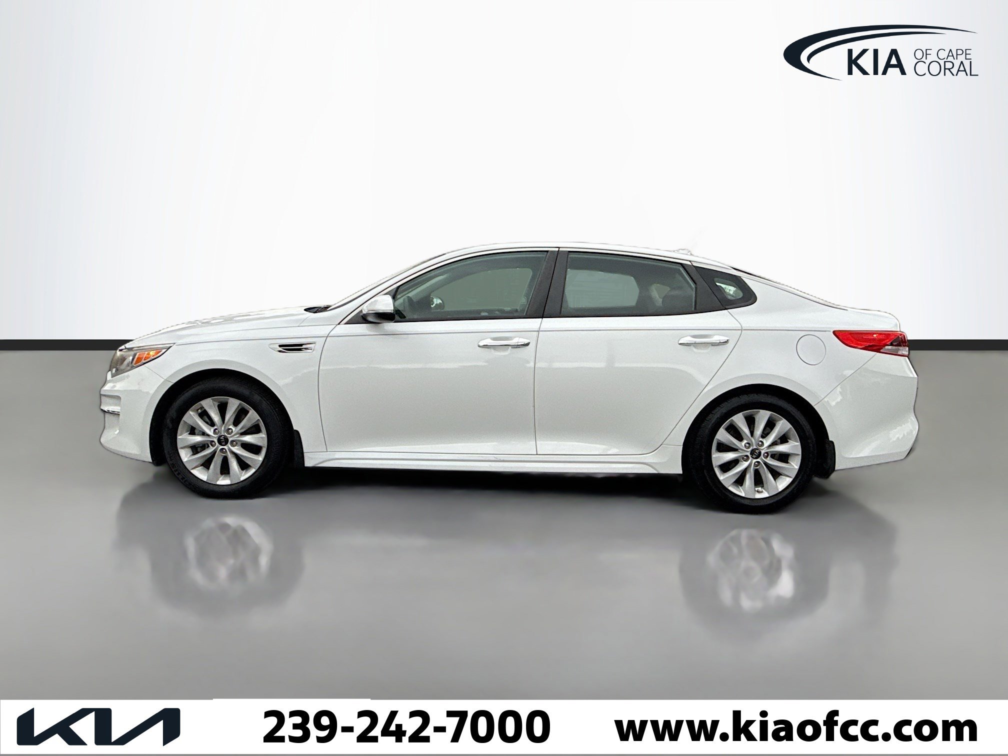 Used 2018 Kia Optima LX with VIN 5XXGT4L36JG252922 for sale in Cape Coral, FL