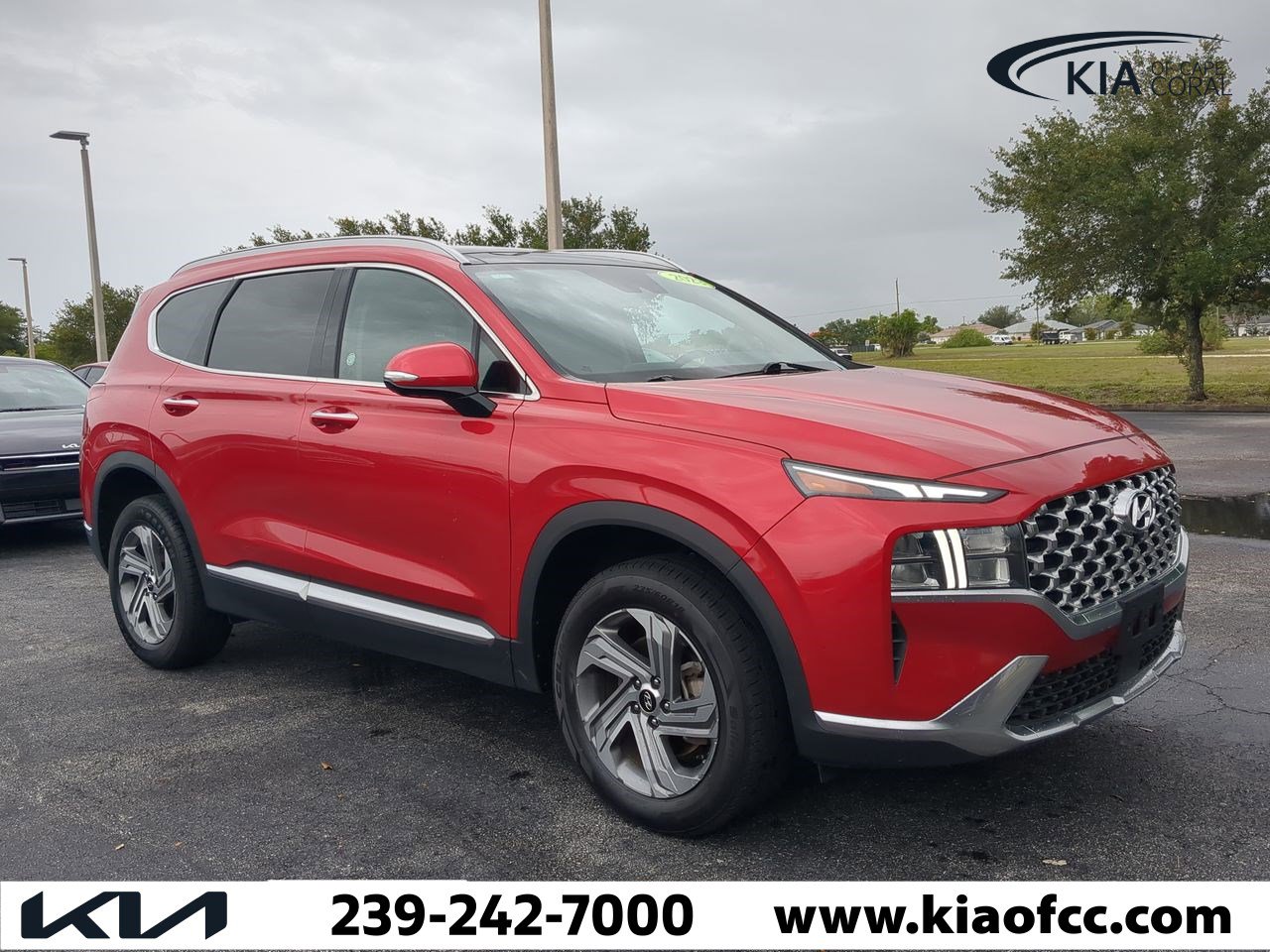 Used 2023 Hyundai Santa Fe SEL with VIN 5NMS3DAJ7PH530295 for sale in Cape Coral, FL