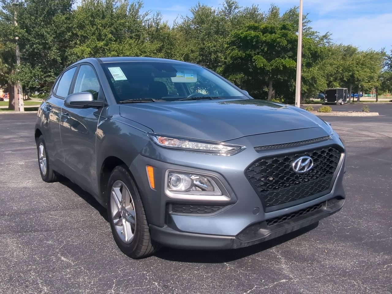 Used 2021 Hyundai Kona SE with VIN KM8K12AA9MU645233 for sale in Cape Coral, FL