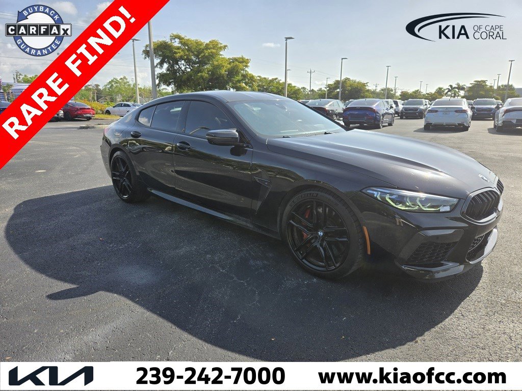 Used 2021 BMW M8 Gran Coupe Base with VIN WBSGV0C0XMCF94348 for sale in Cape Coral, FL