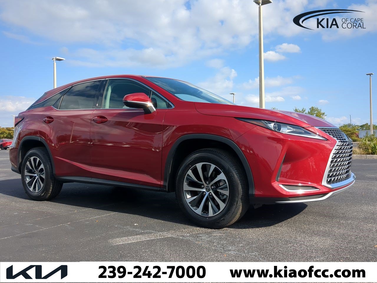 Used 2022 Lexus RX 350 with VIN 2T2AZMAA5NC221367 for sale in Cape Coral, FL