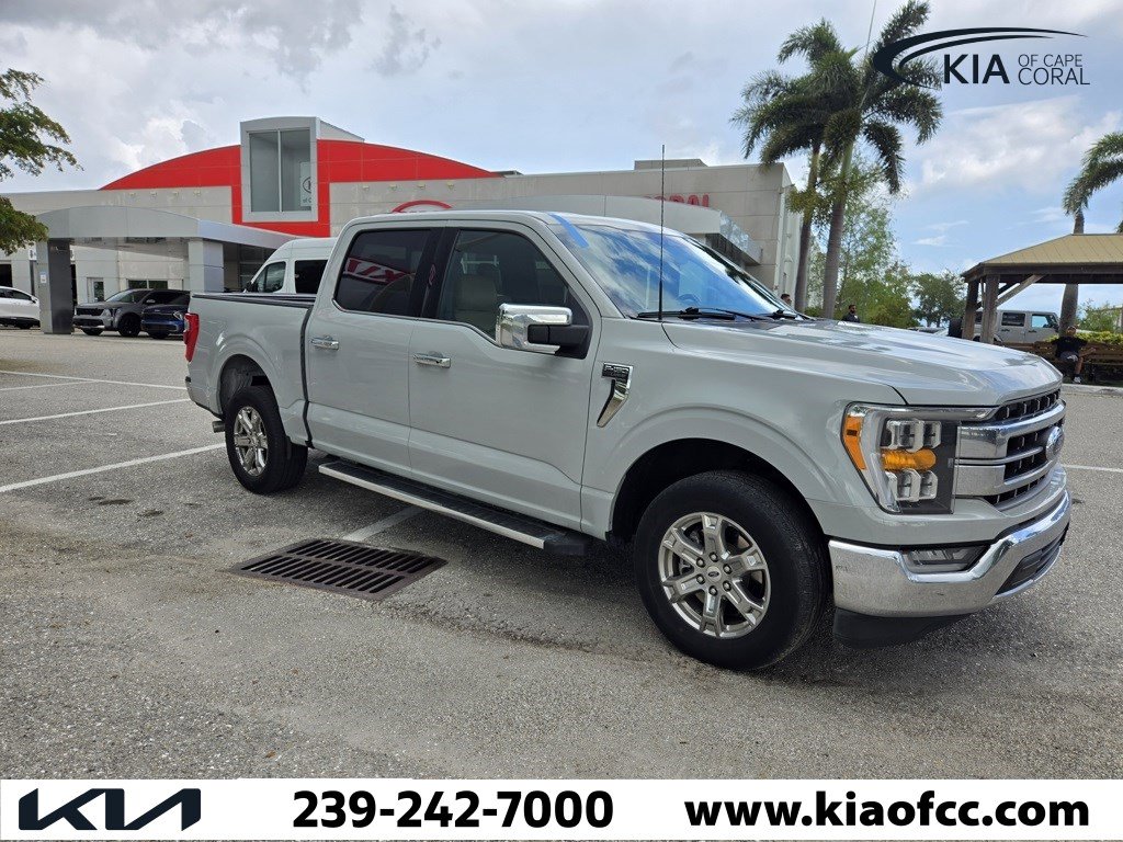 Used 2023 Ford F-150 Lariat with VIN 1FTEW1C56PFC05945 for sale in Cape Coral, FL