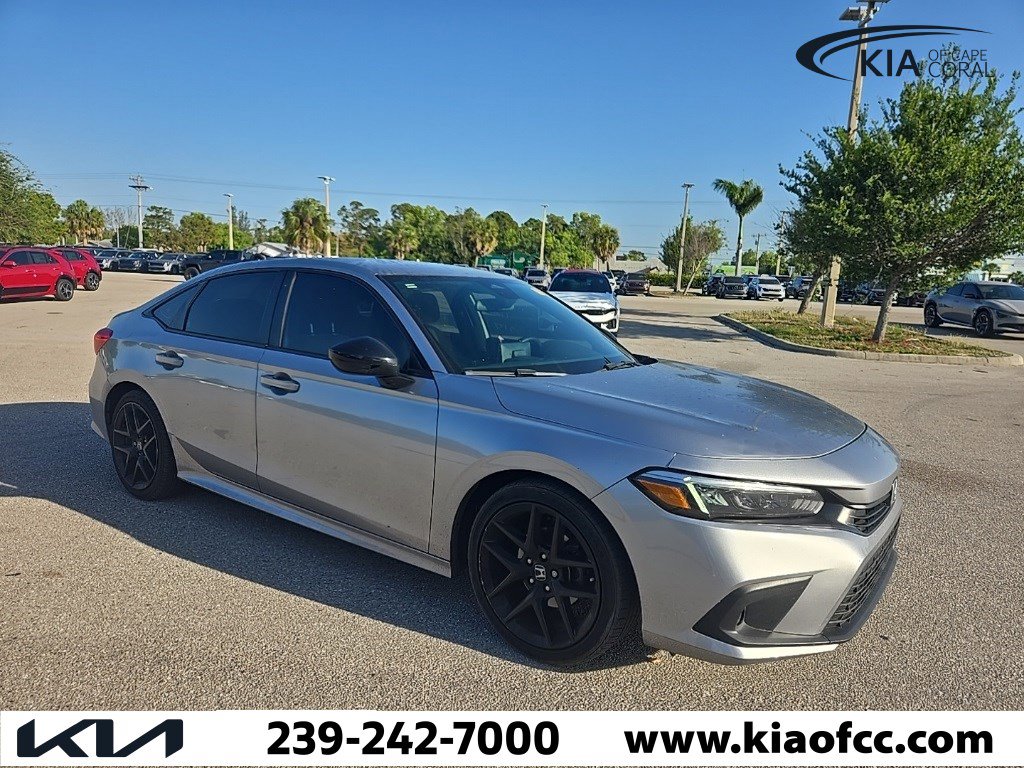Used 2023 Honda Civic Sport with VIN 2HGFE2F58PH507987 for sale in Cape Coral, FL