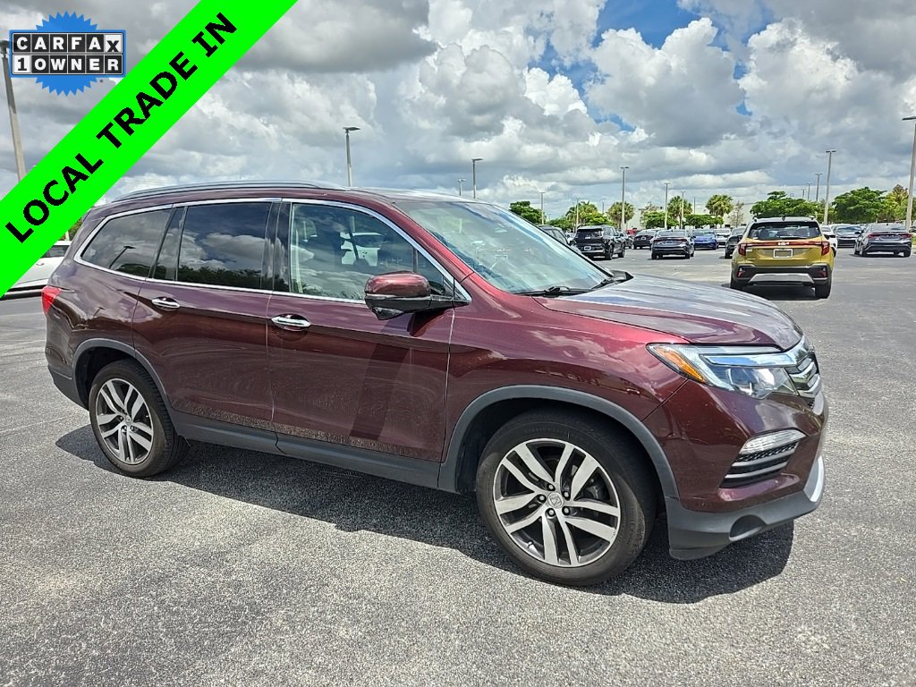 Used 2017 Honda Pilot Touring with VIN 5FNYF6H94HB014956 for sale in Cape Coral, FL