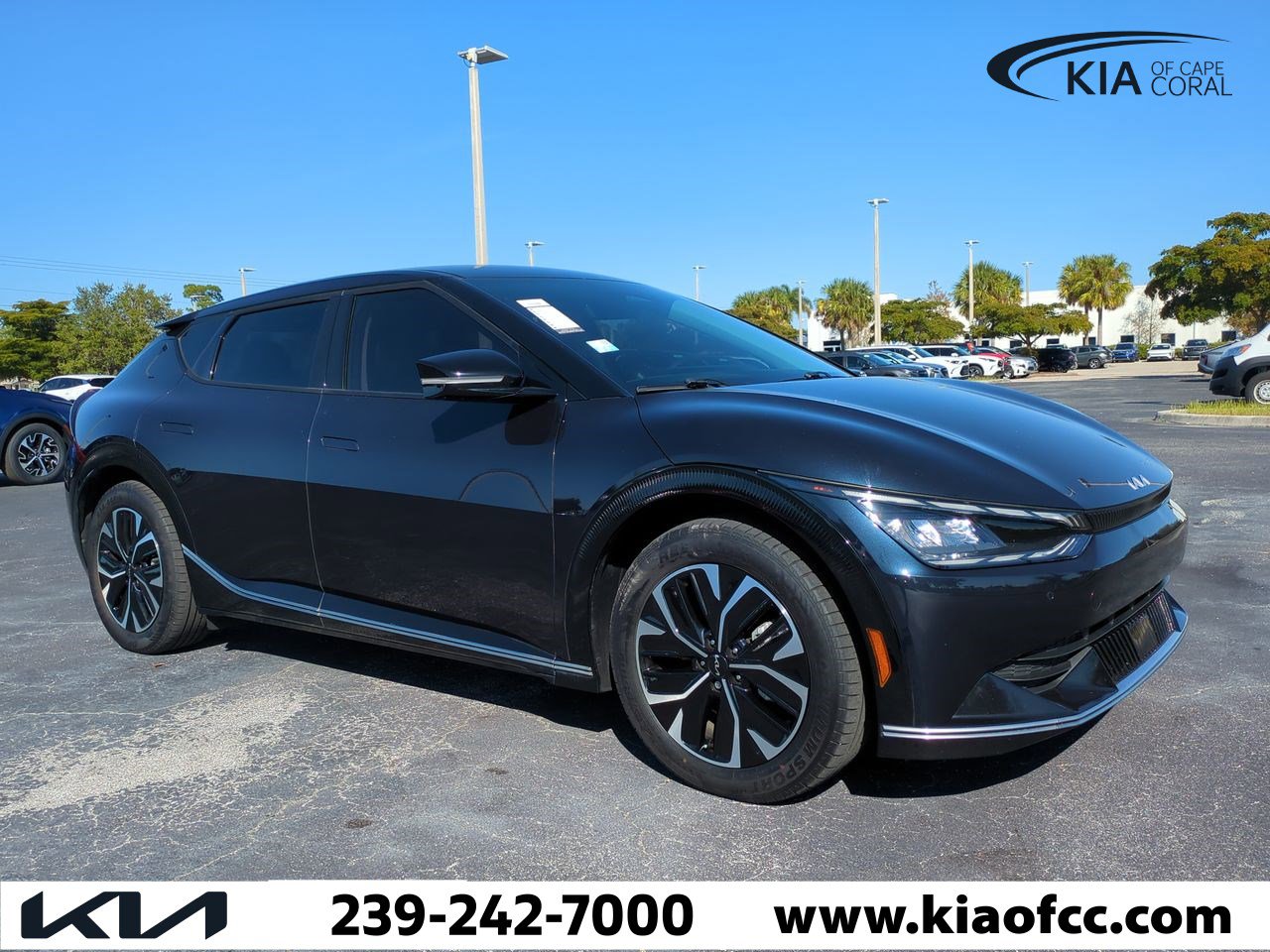 Used 2022 Kia Ev6 Wind with VIN KNDC3DLC4N5034194 for sale in Cape Coral, FL