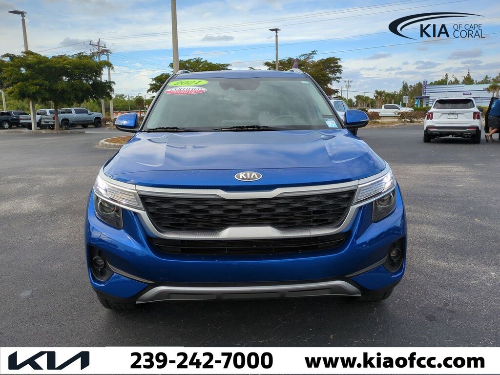 Certified 2021 Kia Seltos S SUV