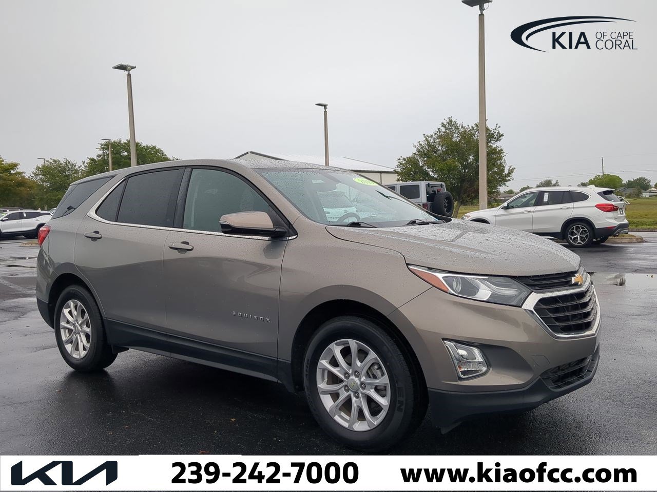 Used 2019 Chevrolet Equinox LT with VIN 3GNAXKEV4KS504456 for sale in Cape Coral, FL