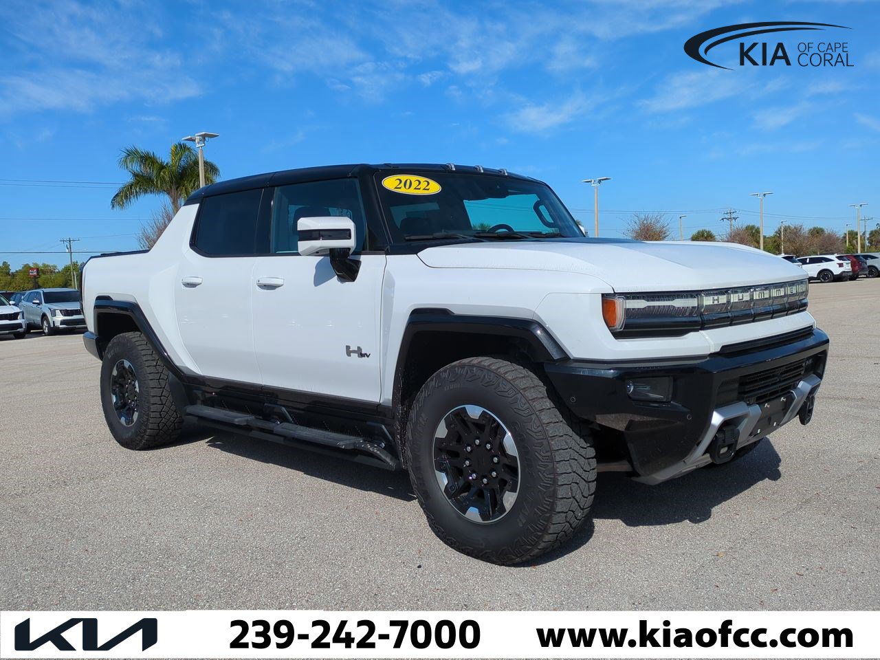 Used 2022 GMC HUMMER EV 3X with VIN 1GT40FDAXNU101148 for sale in Cape Coral, FL