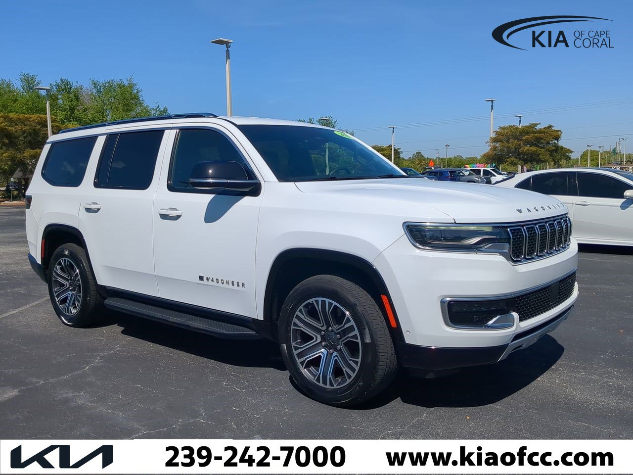 Used 2023 Jeep Wagoneer Series II with VIN 1C4SJUBP5PS505845 for sale in Cape Coral, FL