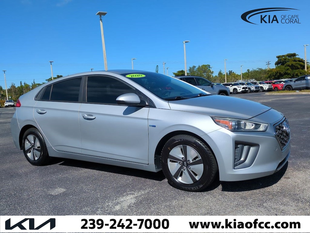 Used 2020 Hyundai Ioniq Hybrid Blue Hatchback
