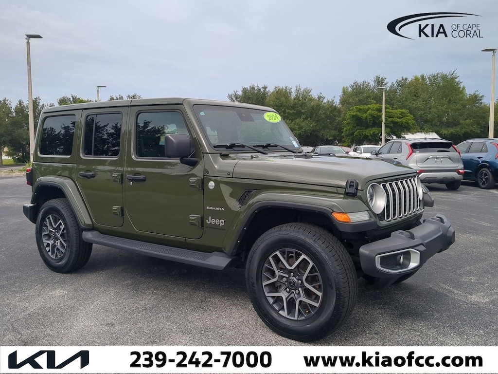 Used 2024 Jeep Wrangler Sahara SUV