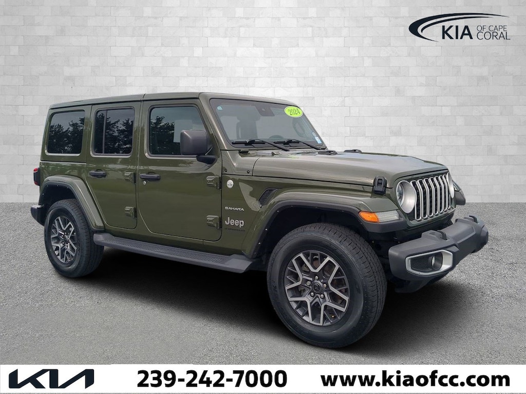 Used 2024 Jeep Wrangler Sahara SUV