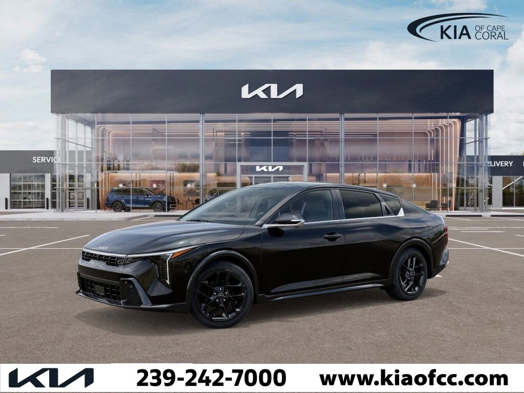 New 2025 Kia K4 GT-Line Turbo Sedan